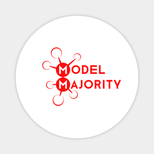 Model Majority Official Logo Magnet